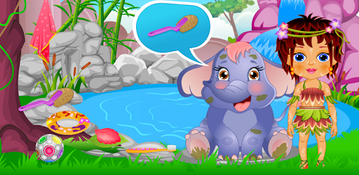 Caring Baby Elephant pc screenshot