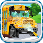 School Bus Car Wash icon