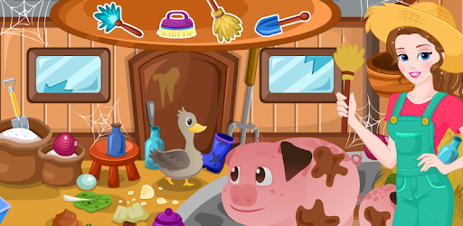 Woman Farmer Clean Up pc screenshot