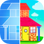 Building Construction Puzzle. Put bricks by plan. for pc icon