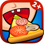 Baby Kitchen. Pizza chef free icon
