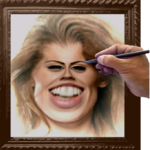 Caricatures Warp Face Cartoon icon