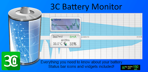 3C Battery Monitor Widget pc screenshot 3C Battery Monitor Widget pc screenshot