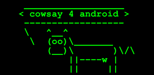 Cowsay for Android pc screenshot