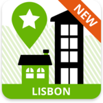 Lisbon Travel Guide - City Map, top Highlights icon