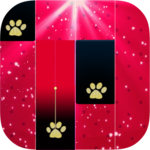 Piano Ladybug Noir Tiles icon