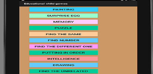 Educational child game brain intelligence game pc screenshot Educational child game brain intelligence game pc screenshot