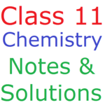 Class 11 Chemistry Notes And Solutions icon