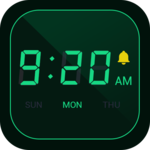 Digital Alarm Clock - Bedside Clock, Stopwatch icon
