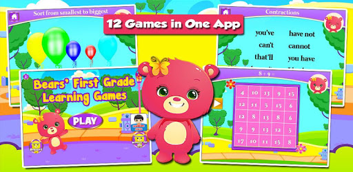 Baby Bear First Grade Games pc screenshot