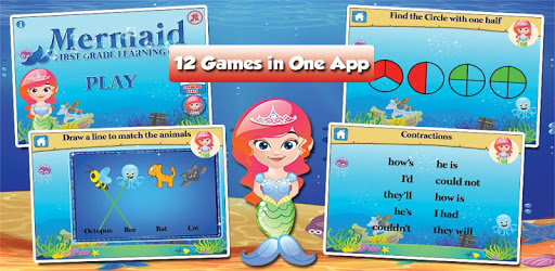Mermaid Princess Grade 1 Games pc screenshot