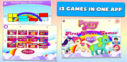 Pony Games for First Grade pc screenshot