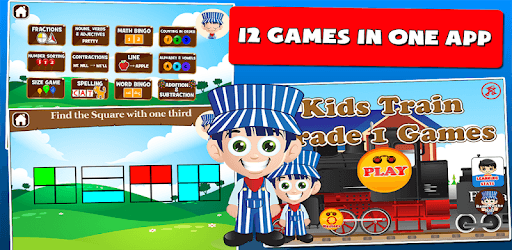 Kids Train Games for 1st Grade pc screenshot Kids Train Games for 1st Grade pc screenshot