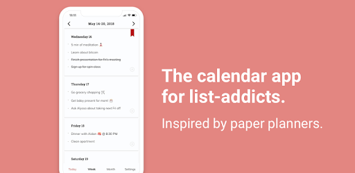 Listberry - agenda planner pc screenshot
