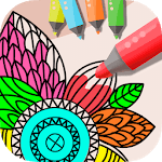 Mandala Coloring Joy icon
