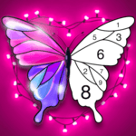 Tap Color Lite - Color by Number& Paint by Numbers icon