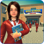 High School Girl Simulator: Virtual Life Game 3D for pc icon