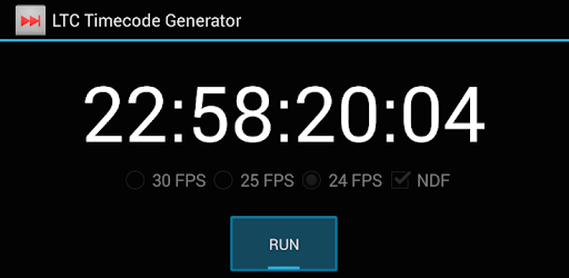 LTC Timecode Generator Free pc screenshot