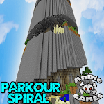 Parkour Spiral Map for MCPE icon