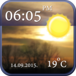 Cool Clock and Weather Widget icon