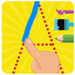 Writing the alphabet 2 icon