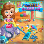 Princess Sofia Cleaning Home icon