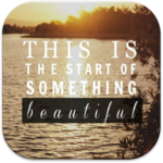 Beautiful Life Quote Wallpaper icon