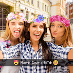 Collage Flower Photo Effect icon