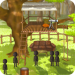 Wonder tree house icon