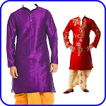 Men Traditional Dress Photo Montage icon