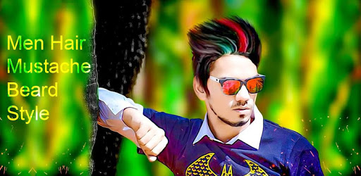 Men Hair Mustache Style Beard - Boys Photo Editor pc screenshot