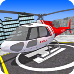 City Helicopter Fly Simulation icon