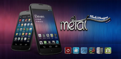 Metal Free(APEX NOVA GO THEME) pc screenshot Metal Free(APEX NOVA GO THEME) pc screenshot
