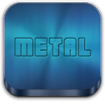 Metal Free(APEX NOVA GO THEME) icon