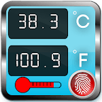 Body Temperature Check Diary : Thermometer Fever icon