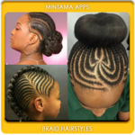 Braid Hairstyle for Black Girl icon
