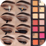 Eye makeup tutorial icon