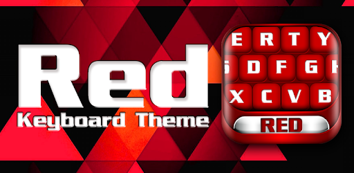Red Keyboard Theme pc screenshot Red Keyboard Theme pc screenshot