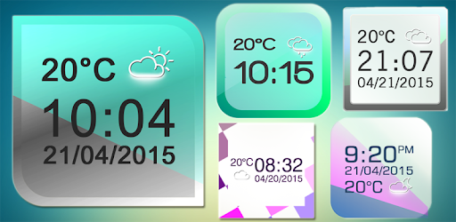 Clean Digital Clock pc screenshot