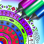 Mandala Color & Draw icon