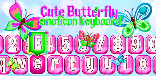 Cute Butterfly Emoji Keyboard pc screenshot Cute Butterfly Emoji Keyboard pc screenshot