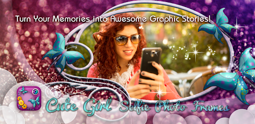 Cute Girl Selfie Photo Frames pc screenshot