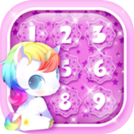 Cute Unicorn Lock Screen icon