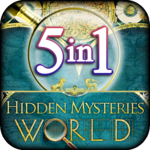 Hidden Object Mystery Worlds Exploration 5-in-1 icon