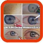 DIY Drawing Human Eye icon