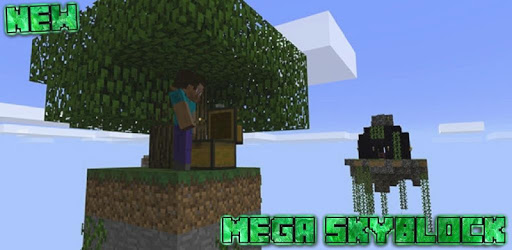 MAP Mega Skyblock for MCPE pc screenshot
