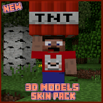 3D Models Skin Pack for MCPE icon