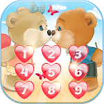 Cute Keypad Lock Screen for Girls icon