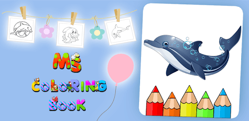 Dolphins Coloring Book pc screenshot Dolphins Coloring Book pc screenshot
