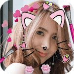 Selfie Cat Face Filters Camera icon